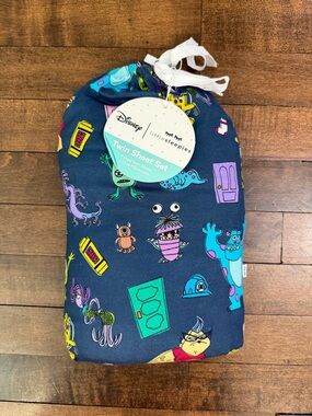 NWT-Little Sleepies-OG Monster’s Inc Twin Sheets